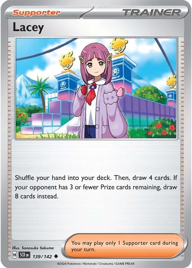 Lacey (139/142) [Scarlet & Violet: Stellar Crown] | Eastridge Sports Cards & Games