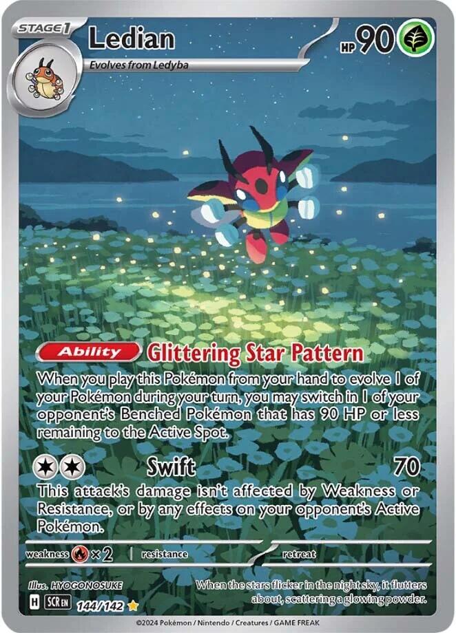 Ledian (144/142) [Scarlet & Violet: Stellar Crown] | Eastridge Sports Cards & Games