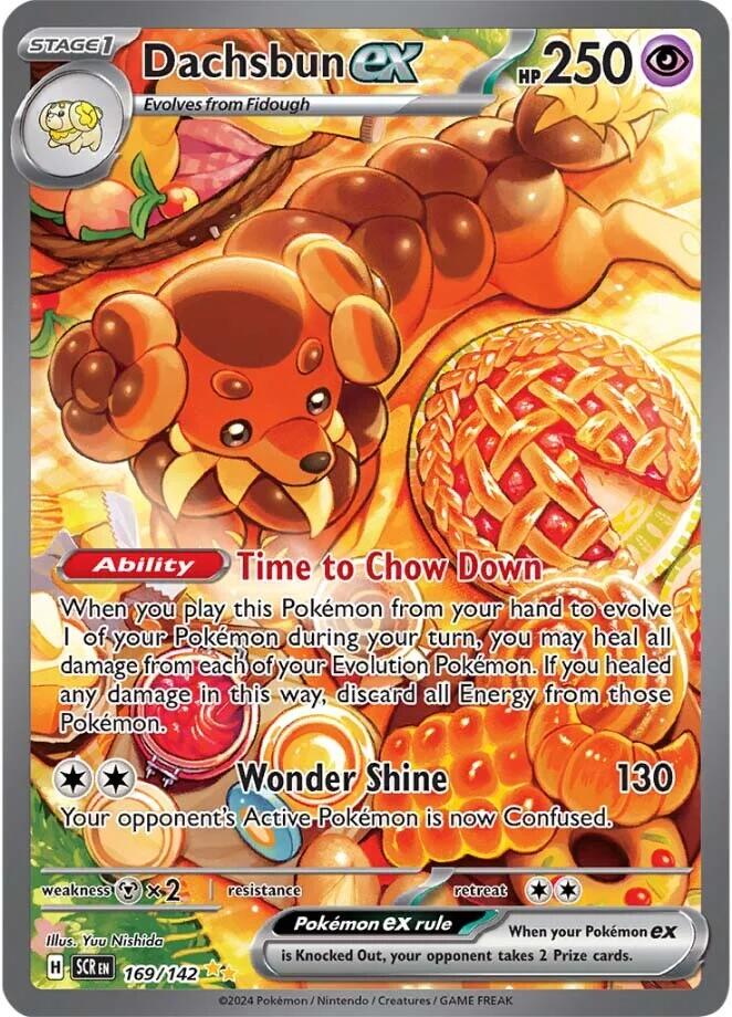 Dachsbun ex (169/142) [Scarlet & Violet: Stellar Crown] | Eastridge Sports Cards & Games