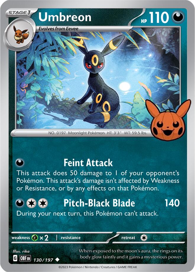 Umbreon (130/197) [Trick or Trade 2024] | Eastridge Sports Cards & Games