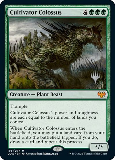 Cultivator Colossus (Promo Pack) [Innistrad: Crimson Vow Promos] | Eastridge Sports Cards & Games