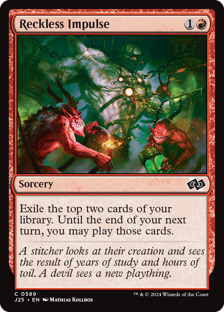 Reckless Impulse [Foundations Jumpstart] | Eastridge Sports Cards & Games