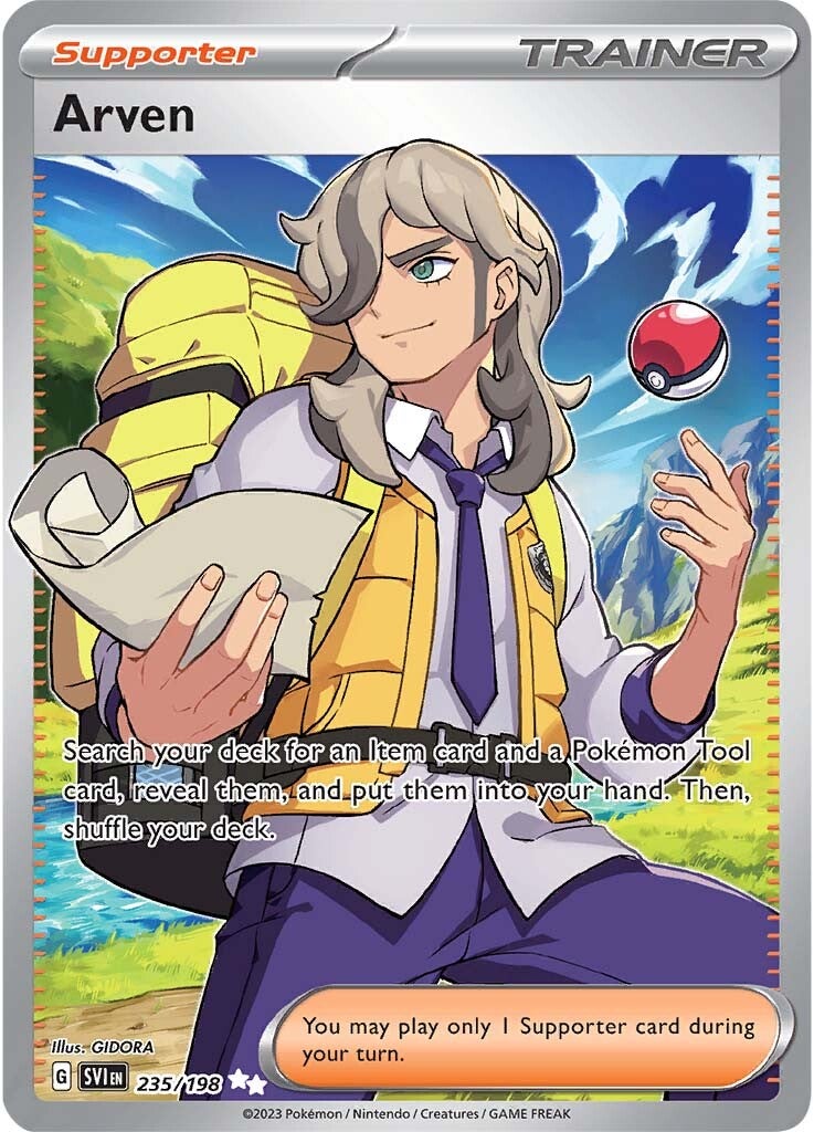 Arven (235/198) [Scarlet & Violet: Base Set] | Eastridge Sports Cards & Games