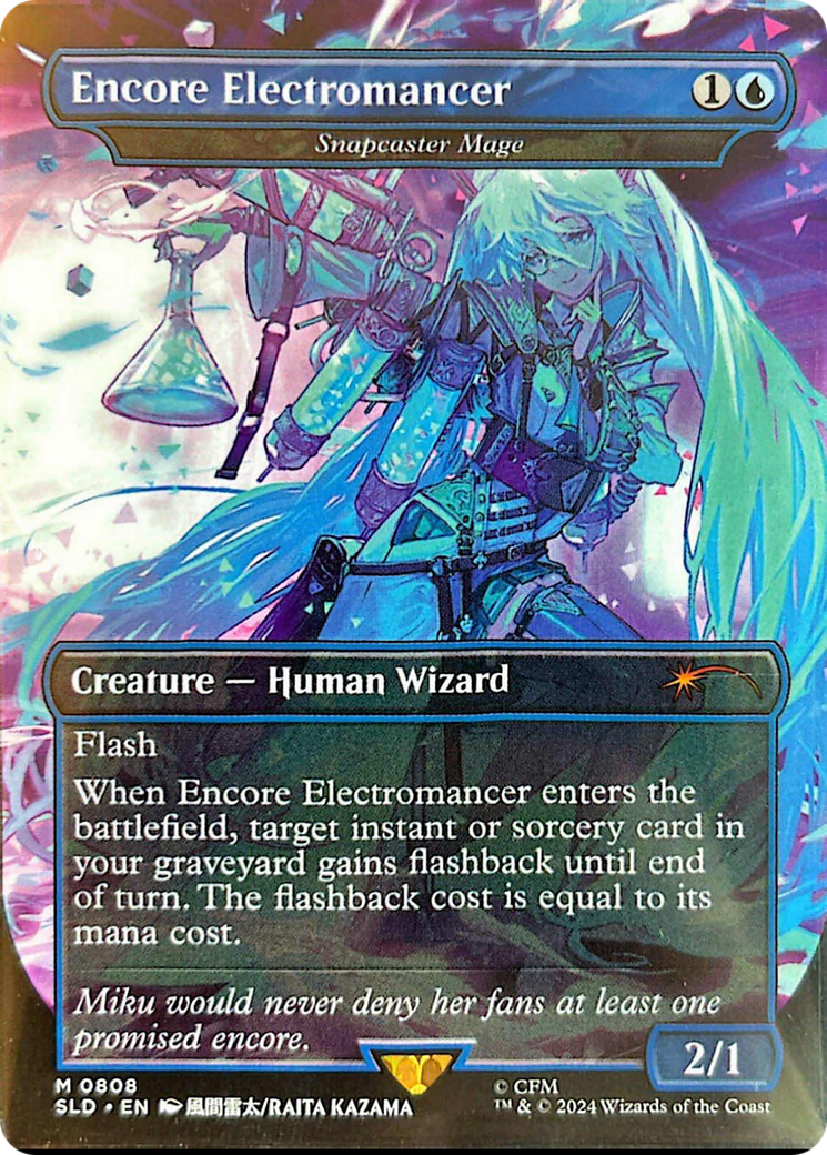Encore Electromancer - Snapcaster Mage [Secret Lair Drop Series] | Eastridge Sports Cards & Games