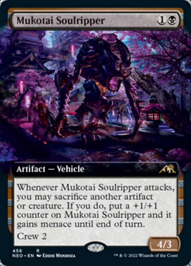 Mukotai Soulripper (Extended Art) [Kamigawa: Neon Dynasty] | Eastridge Sports Cards & Games