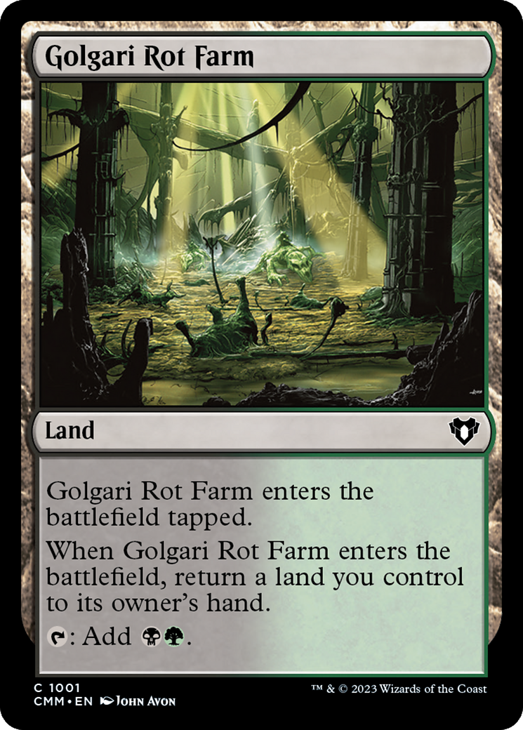 Golgari Rot Farm [Commander Masters] | Eastridge Sports Cards & Games