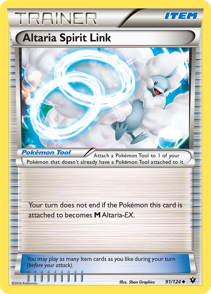 Altaria Spirit Link (91/124) [XY: Fates Collide] | Eastridge Sports Cards & Games