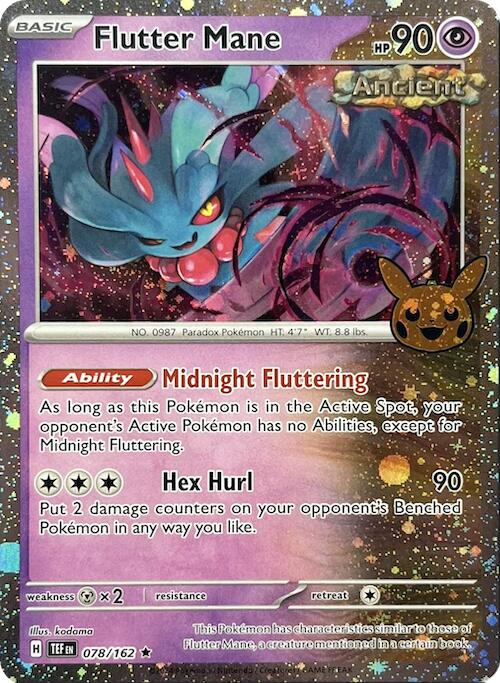 Flutter Mane (078/162) (Cosmos Holo) [Trick or Trade 2024] | Eastridge Sports Cards & Games