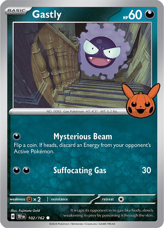 Gastly (102/162) [Trick or Trade 2024] | Eastridge Sports Cards & Games