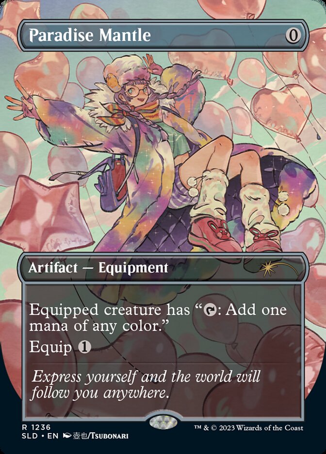 Paradise Mantle (Borderless) [Secret Lair Drop Series] | Eastridge Sports Cards & Games