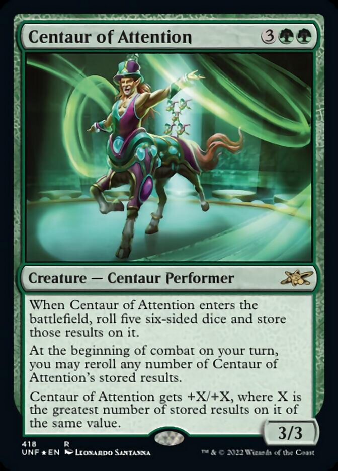 Centaur of Attention (Galaxy Foil) [Unfinity] | Eastridge Sports Cards & Games