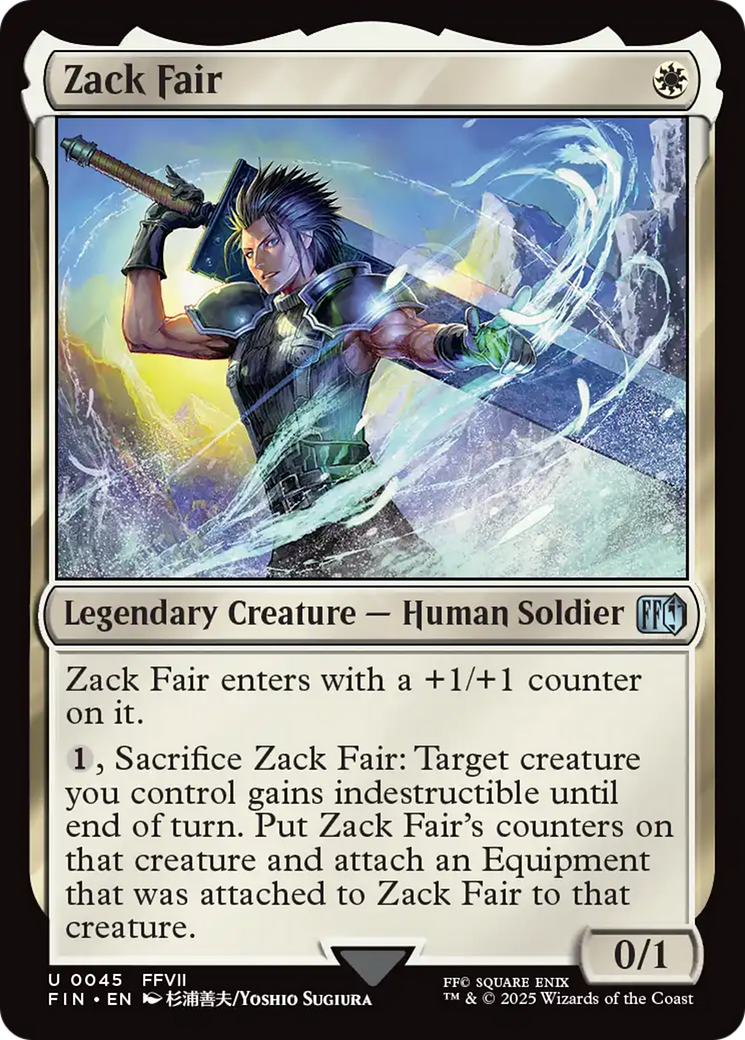 Zack Fair [FINAL FANTASY] | Eastridge Sports Cards & Games