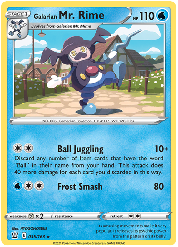 Galarian Mr. Rime (035/163) [Sword & Shield: Battle Styles] | Eastridge Sports Cards & Games