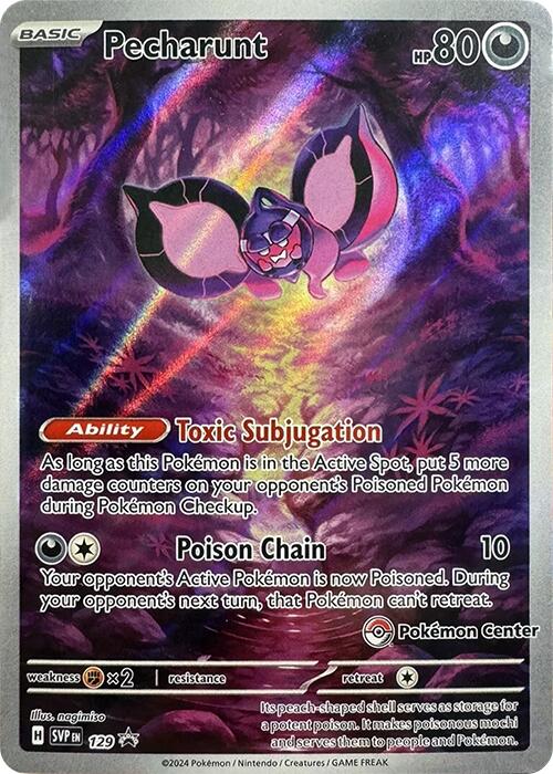 Pecharunt (129) (Pokemon Center Exclusive) [Scarlet & Violet: Black Star Promos] | Eastridge Sports Cards & Games