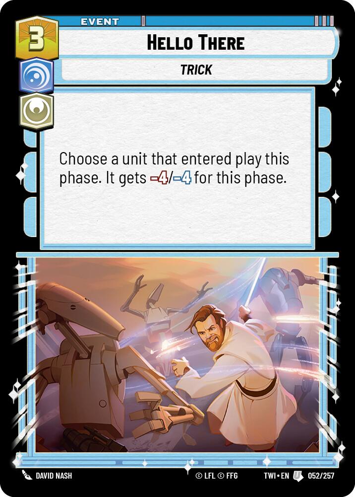 Hello There (052/257) (052/257) [Twilight of the Republic] | Eastridge Sports Cards & Games