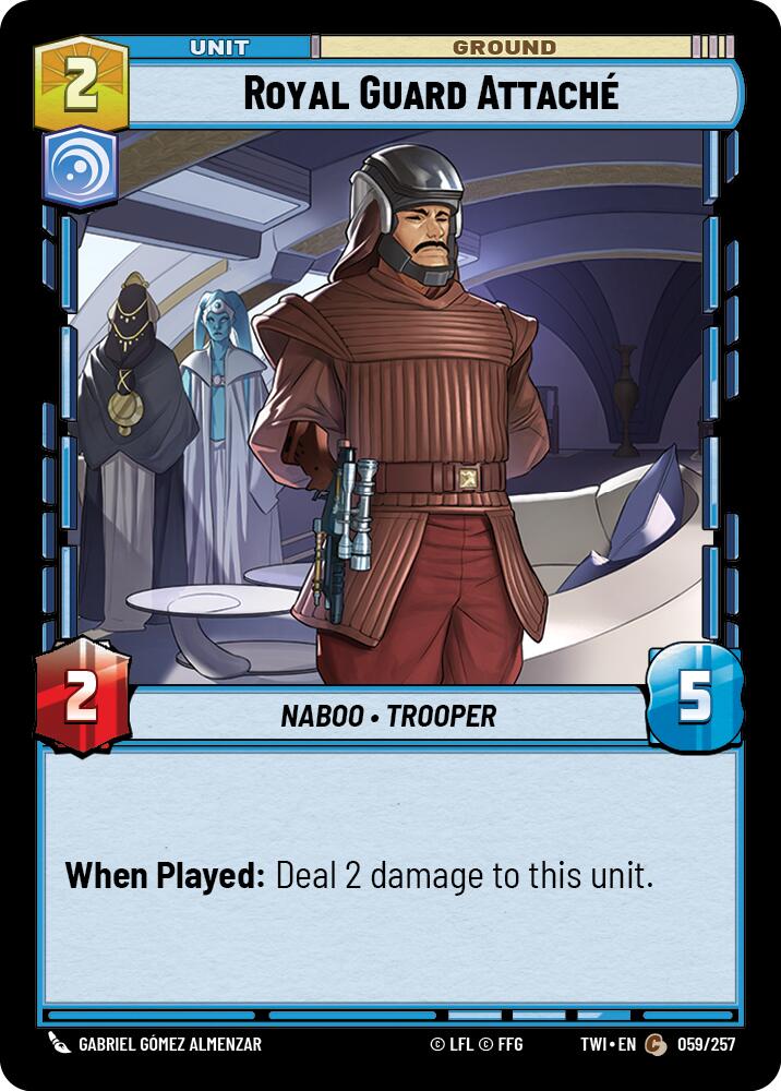 Royal Guard Attache (059/257) (059/257) [Twilight of the Republic] | Eastridge Sports Cards & Games