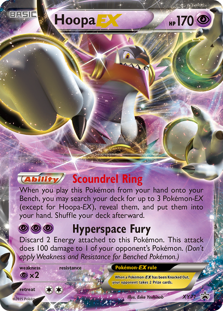 Hoopa EX (XY71) [XY: Black Star Promos] | Eastridge Sports Cards & Games