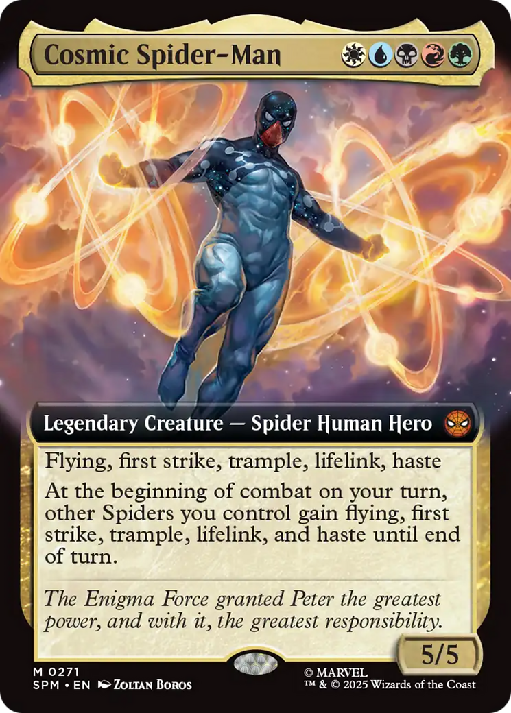 Cosmic Spider-Man (Extended Art) [Marvel's Spider-Man] | Eastridge Sports Cards & Games