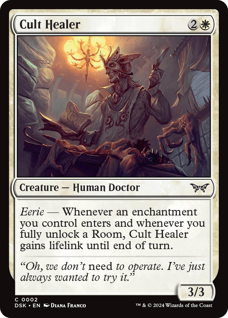 Cult Healer [Duskmourn: House of Horror] | Eastridge Sports Cards & Games