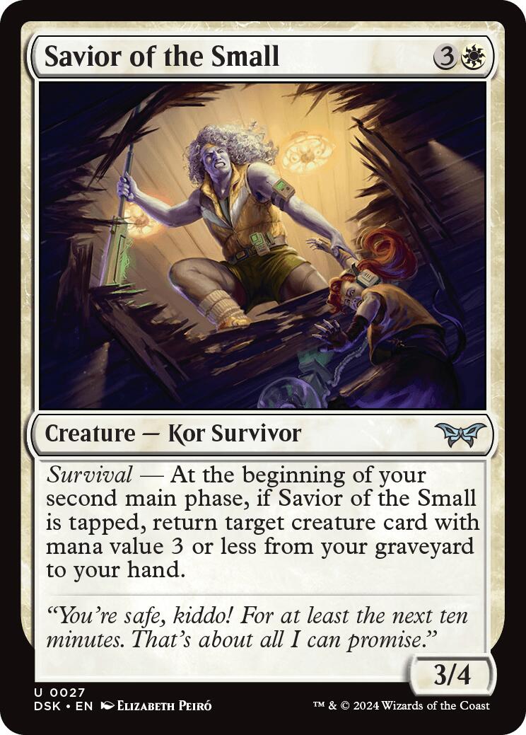 Savior of the Small [Duskmourn: House of Horror] | Eastridge Sports Cards & Games