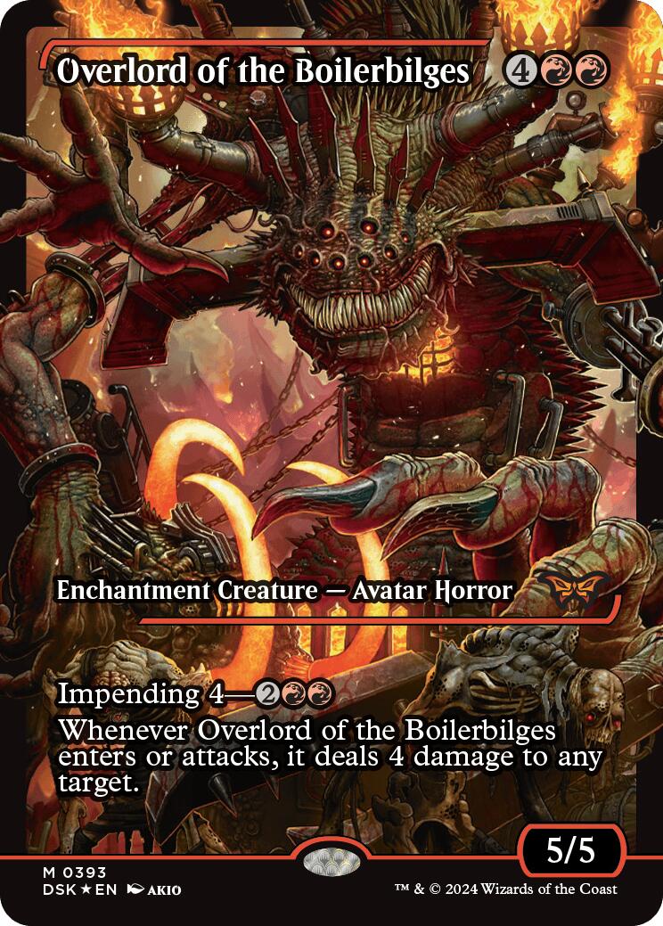 Overlord of the Boilerbilges (Japan Showcase) [Duskmourn: House of Horror] | Eastridge Sports Cards & Games