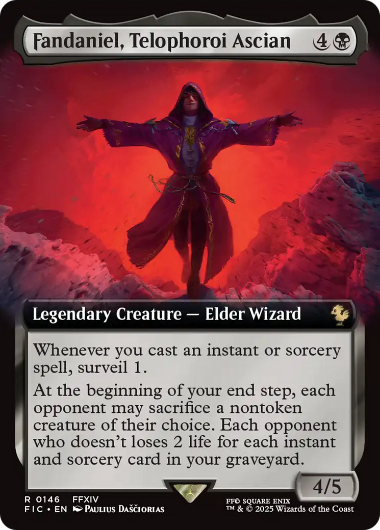 Fandaniel, Telophoroi Ascian (Extended Art) [FINAL FANTASY Commander] | Eastridge Sports Cards & Games