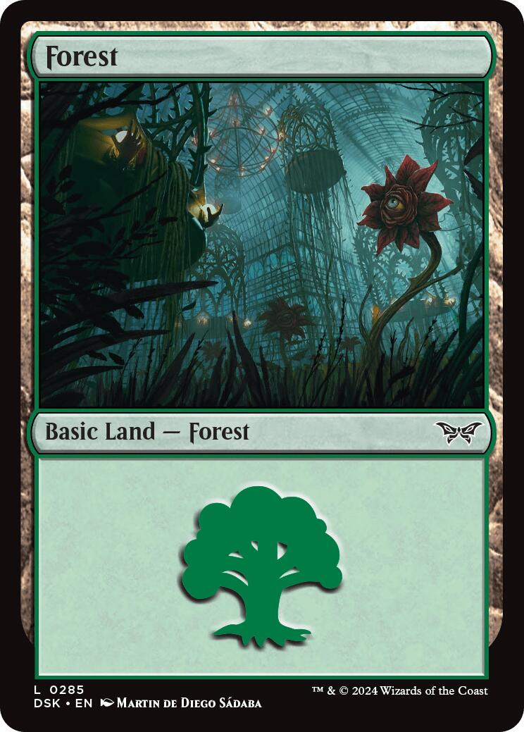 Forest (0285) [Duskmourn: House of Horror] | Eastridge Sports Cards & Games