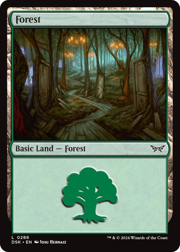 Forest (0286) [Duskmourn: House of Horror] | Eastridge Sports Cards & Games