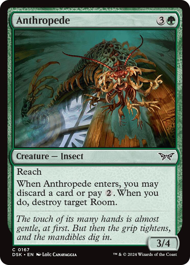 Anthropede [Duskmourn: House of Horror] | Eastridge Sports Cards & Games