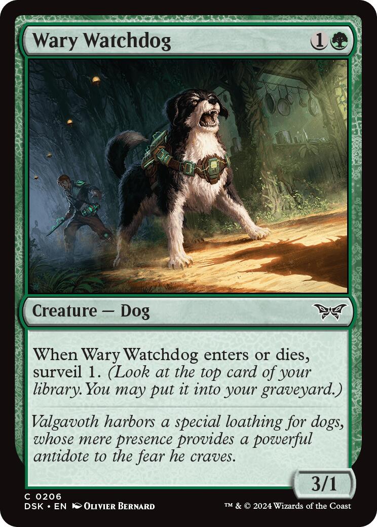 Wary Watchdog [Duskmourn: House of Horror] | Eastridge Sports Cards & Games