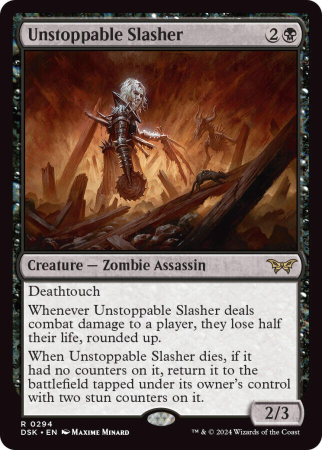 Unstoppable Slasher (0294) [Duskmourn: House of Horror] | Eastridge Sports Cards & Games