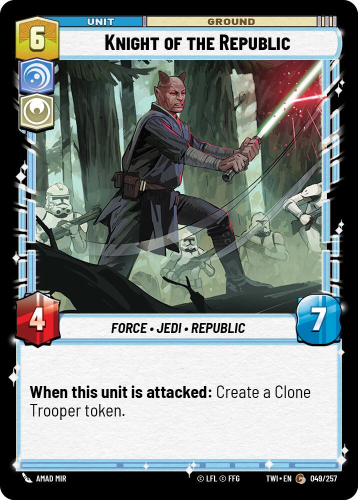 Knight of the Republic (049/257) (049/257) [Twilight of the Republic] | Eastridge Sports Cards & Games