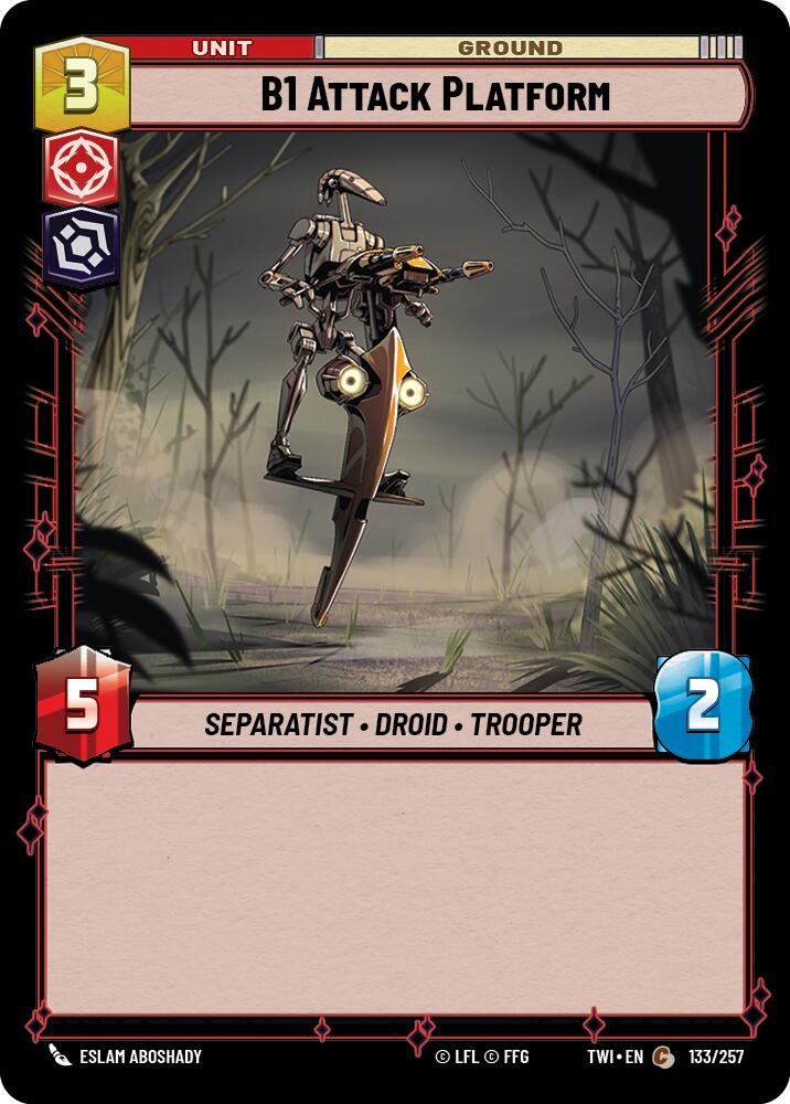 B1 Attack Platform (133/257) (133/257) [Twilight of the Republic] | Eastridge Sports Cards & Games