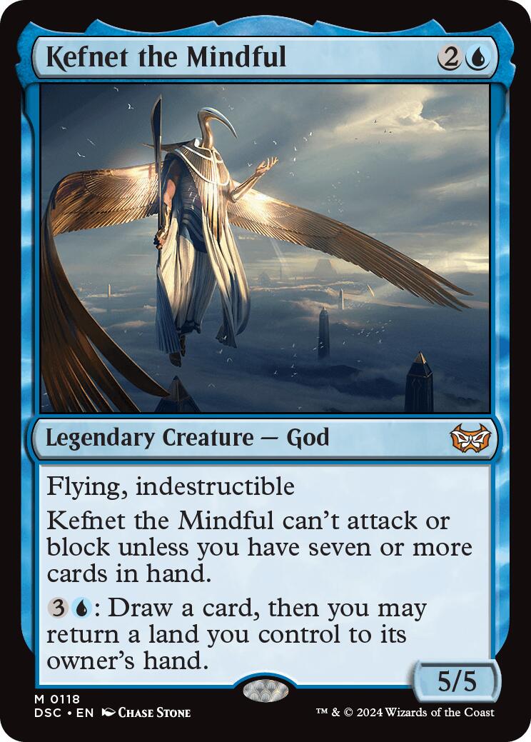 Kefnet the Mindful [Duskmourn: House of Horror Commander] | Eastridge Sports Cards & Games