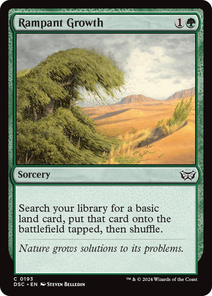 Rampant Growth [Duskmourn: House of Horror Commander] | Eastridge Sports Cards & Games