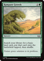 Rampant Growth [Duskmourn: House of Horror Commander] | Eastridge Sports Cards & Games