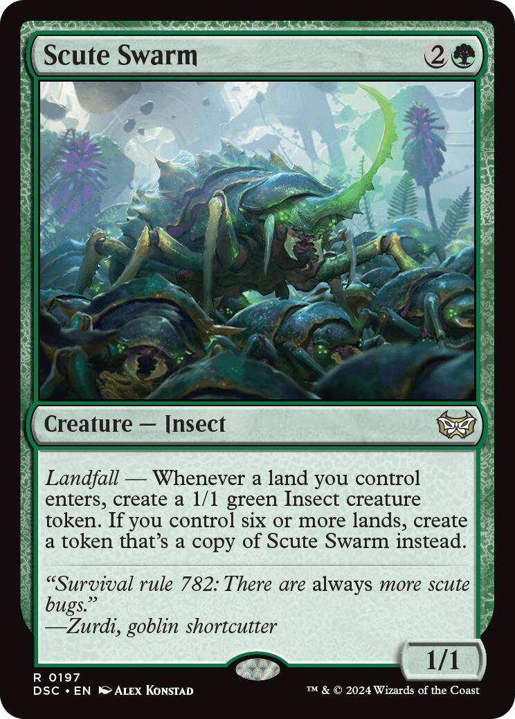 Scute Swarm [Duskmourn: House of Horror Commander] | Eastridge Sports Cards & Games