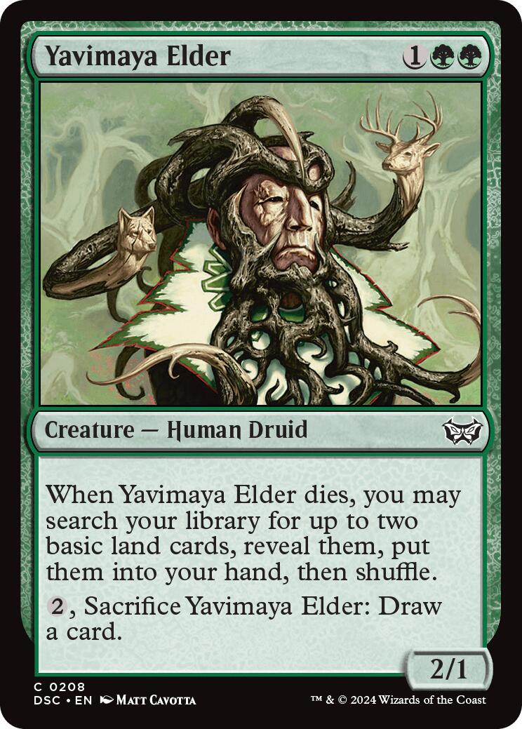 Yavimaya Elder [Duskmourn: House of Horror Commander] | Eastridge Sports Cards & Games