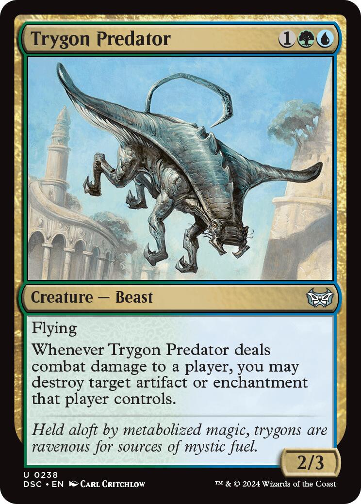 Trygon Predator [Duskmourn: House of Horror Commander] | Eastridge Sports Cards & Games