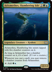 Arixmethes, Slumbering Isle [Duskmourn: House of Horror Commander] | Eastridge Sports Cards & Games