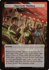 Chaos is My Plaything (Full Art) [Duskmourn: Archenemy] | Eastridge Sports Cards & Games