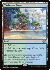 Yavimaya Coast [Duskmourn: House of Horror Commander] | Eastridge Sports Cards & Games