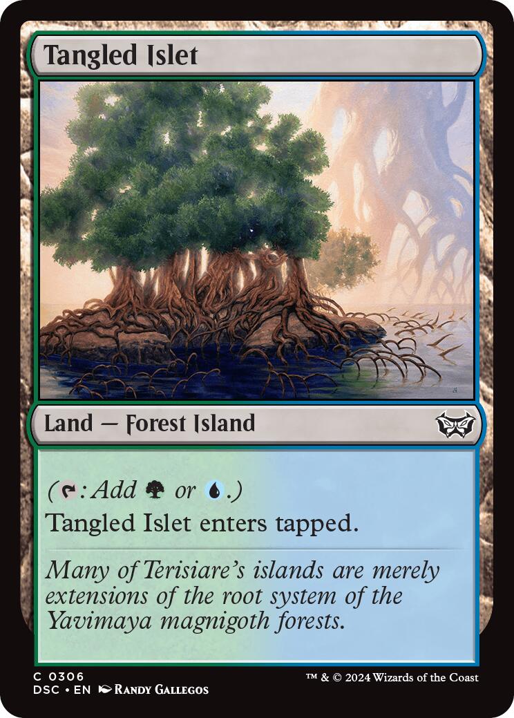 Tangled Islet [Duskmourn: House of Horror Commander] | Eastridge Sports Cards & Games