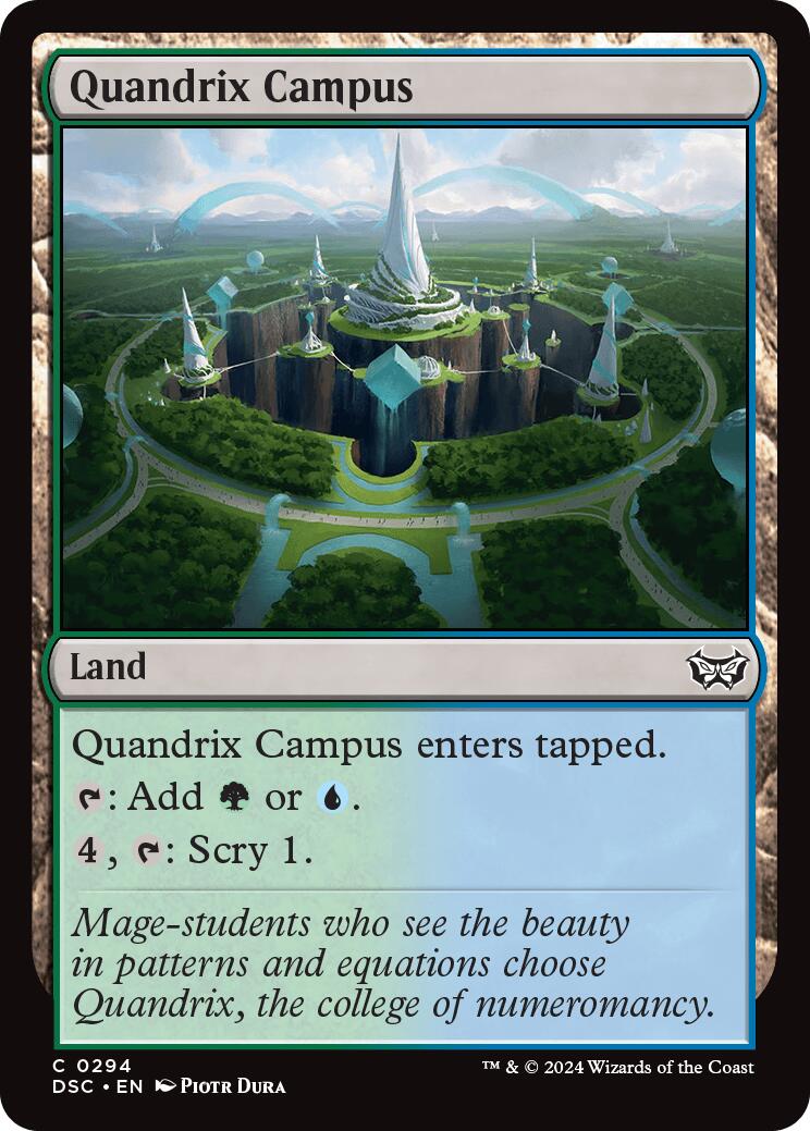Quandrix Campus [Duskmourn: House of Horror Commander] | Eastridge Sports Cards & Games