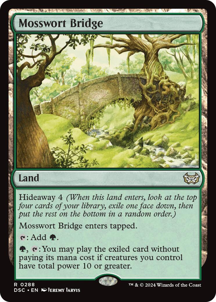 Mosswort Bridge [Duskmourn: House of Horror Commander] | Eastridge Sports Cards & Games