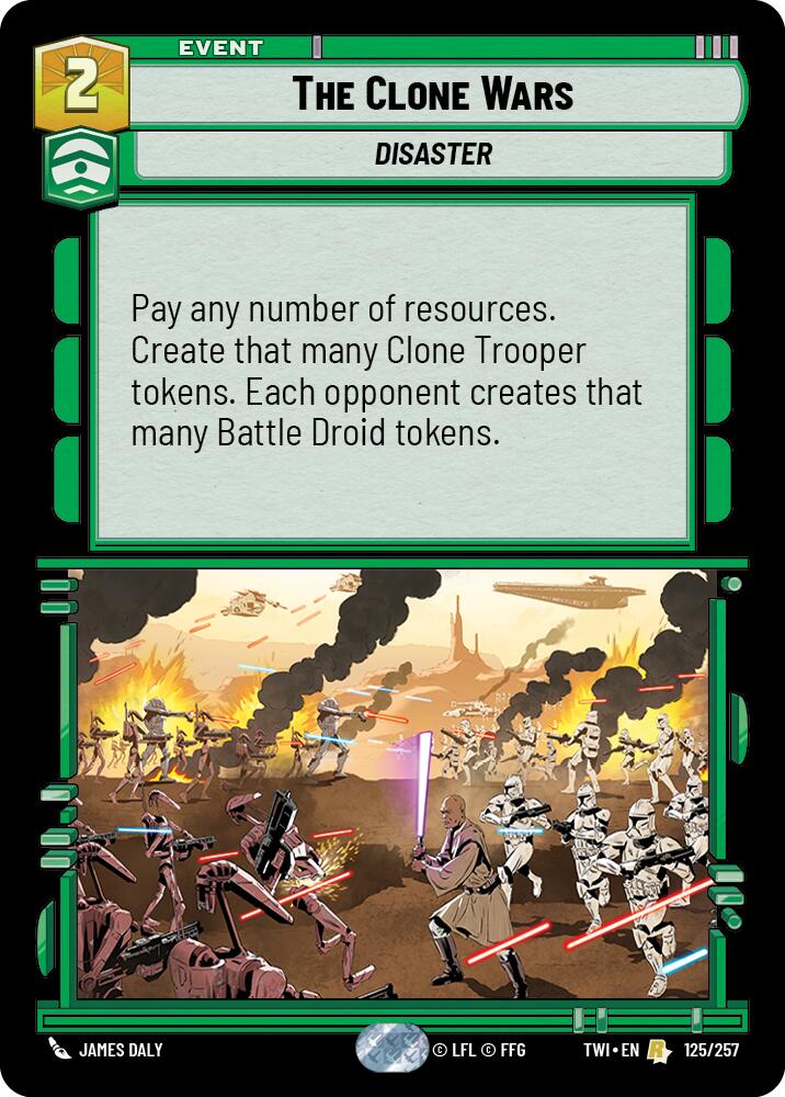The Clone Wars (125/257) (125/257) [Twilight of the Republic] | Eastridge Sports Cards & Games