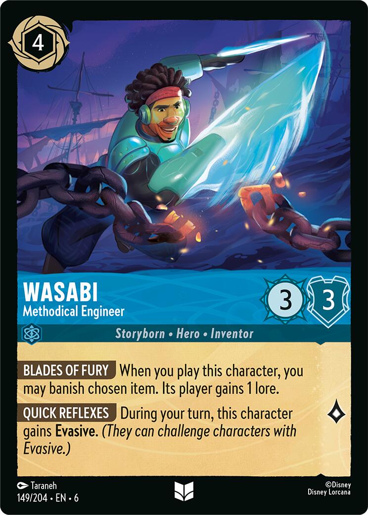 Wasabi - Methodical Engineer (149/204) [Azurite Sea] | Eastridge Sports Cards & Games
