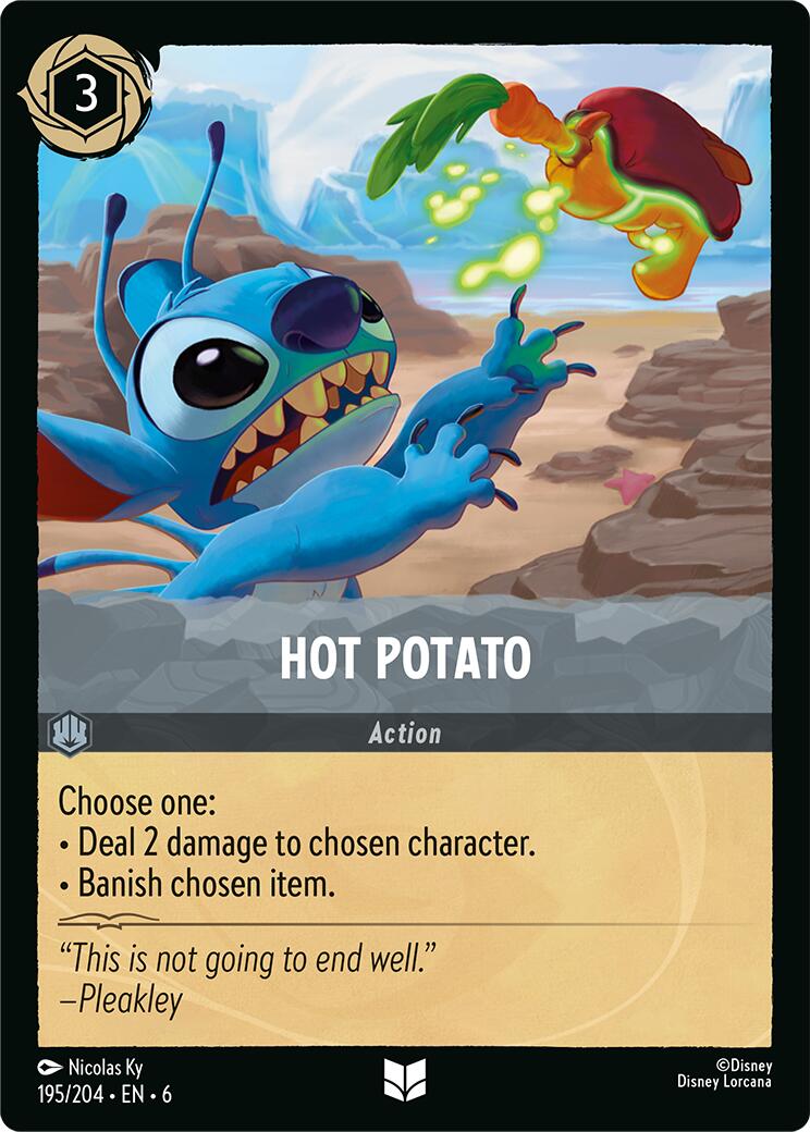 Hot Potato (195/204) [Azurite Sea] | Eastridge Sports Cards & Games