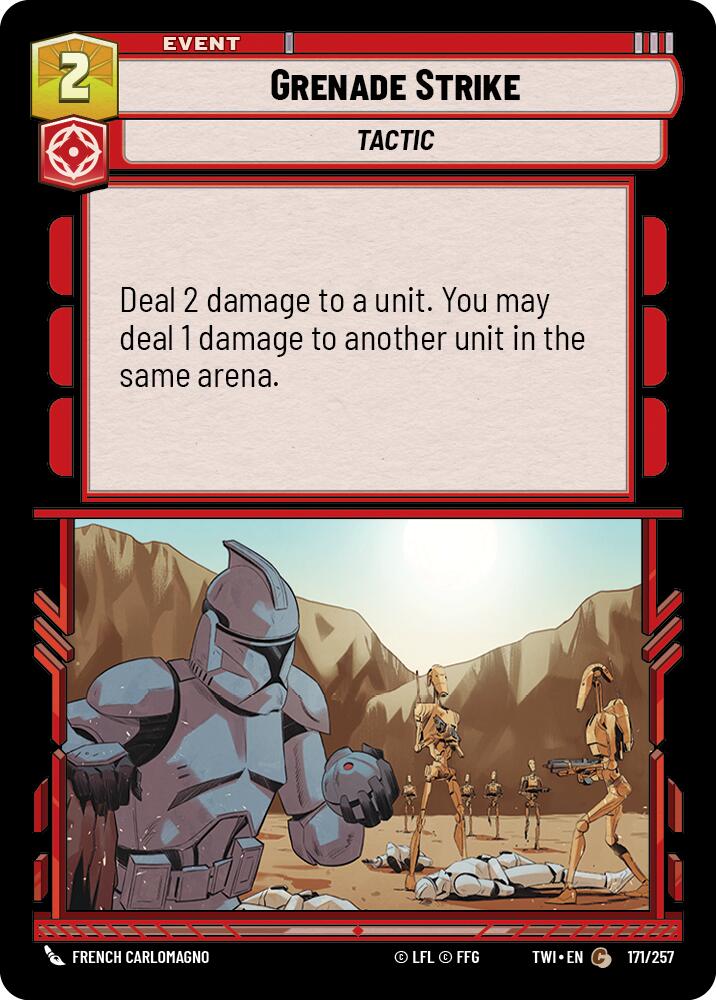 Grenade Strike (171/257) (171/257) [Twilight of the Republic] | Eastridge Sports Cards & Games