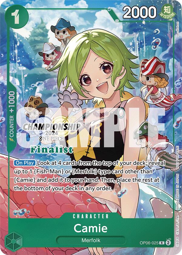 Camie (Championship 2024 Finalist Card Set) [One Piece Promotion Cards] | Eastridge Sports Cards & Games